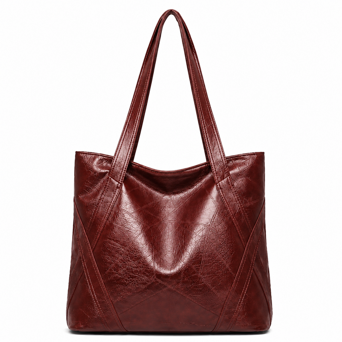 Baggiana© Chevron Leather Bag